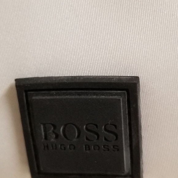 Hugo Boss Logo Print White Nylon Backpack